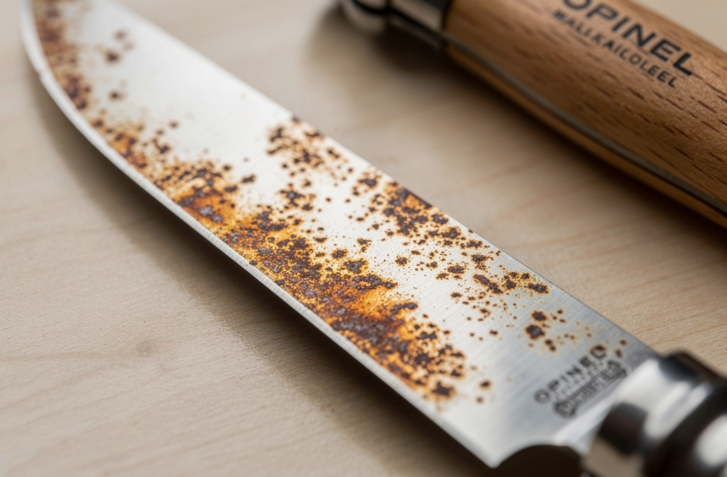 Comment enlever la rouille sur un couteau opinel facilement