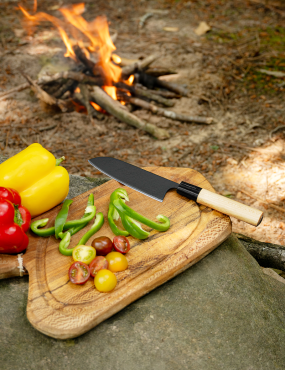 Santoku Duracier Noir