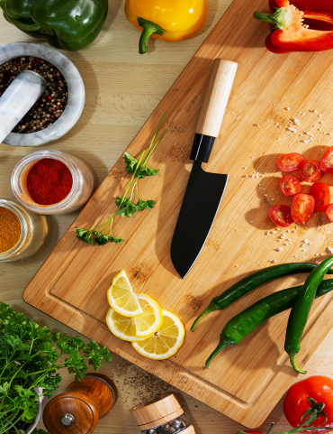 Santoku Maracier Noir