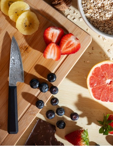 Couteau à fruit en Acier Damassé