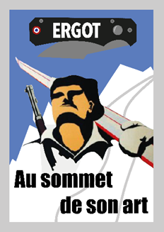 Affiche couteau ergot 2