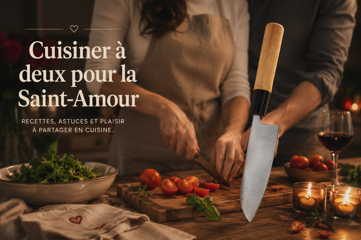 Saint-Amour : idées de recettes pour un dîner romantique à deux à la Saint-Valentin