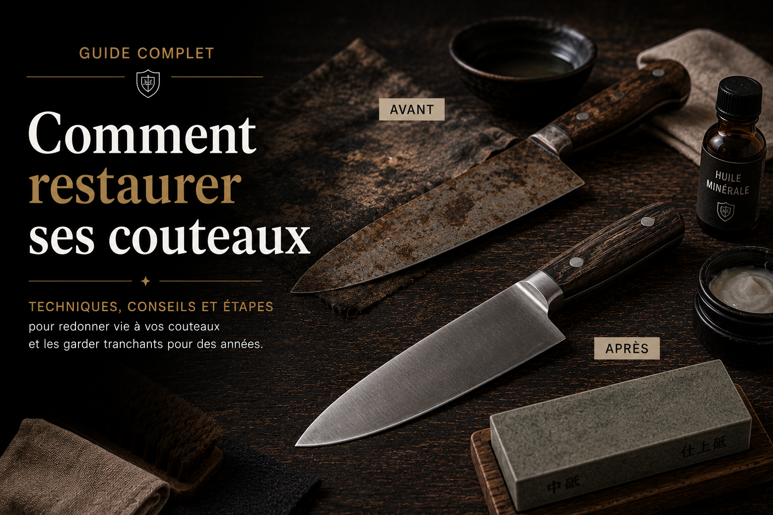 Comment restaurer ses couteaux