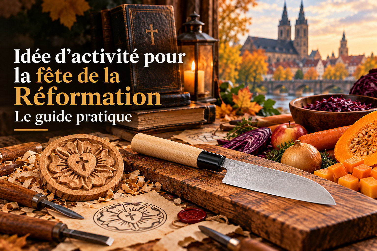 Idée d'activité pour la fête de la Réformation