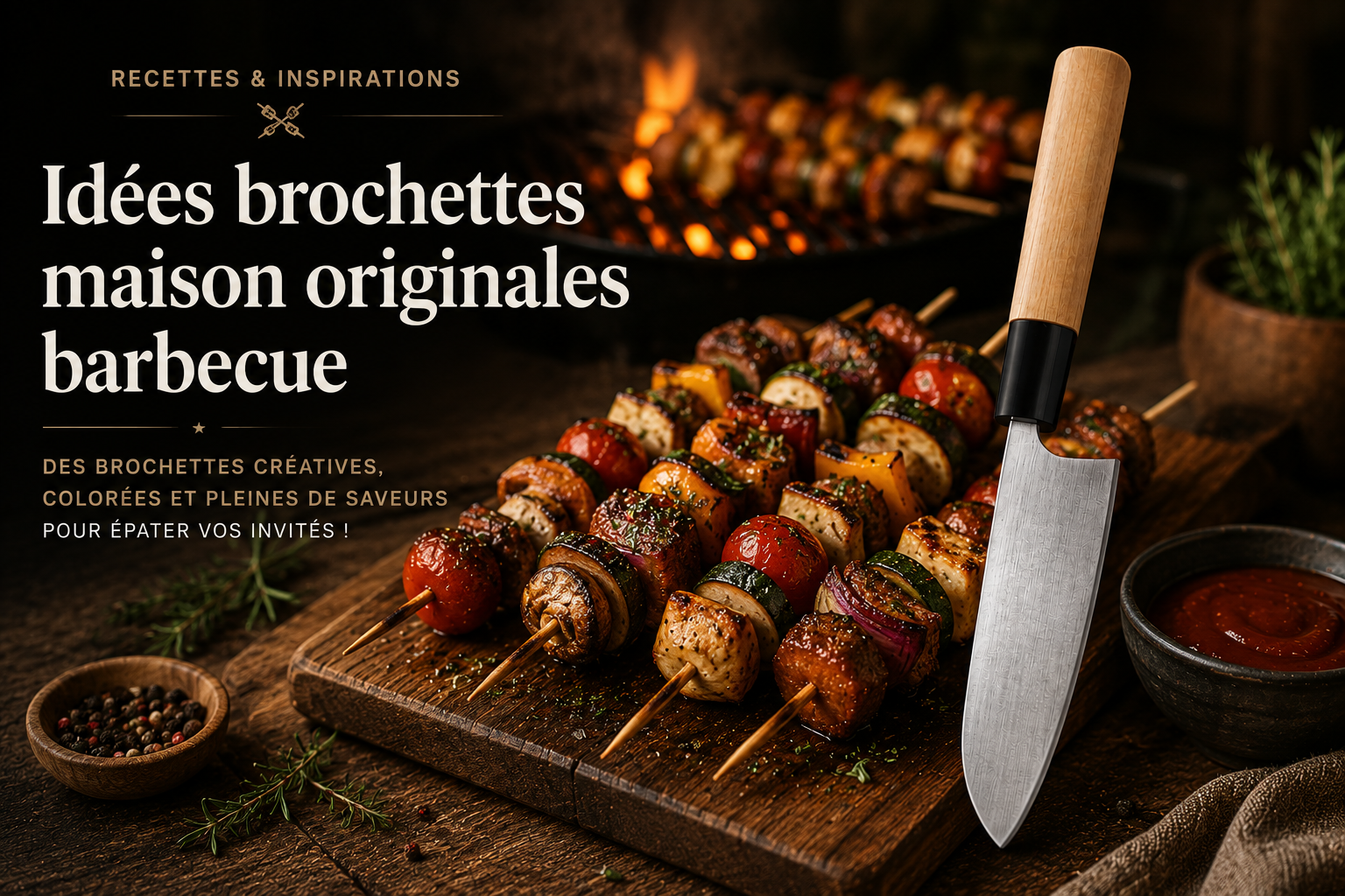 20 Idées de brochettes maison originales pour votre barbecue