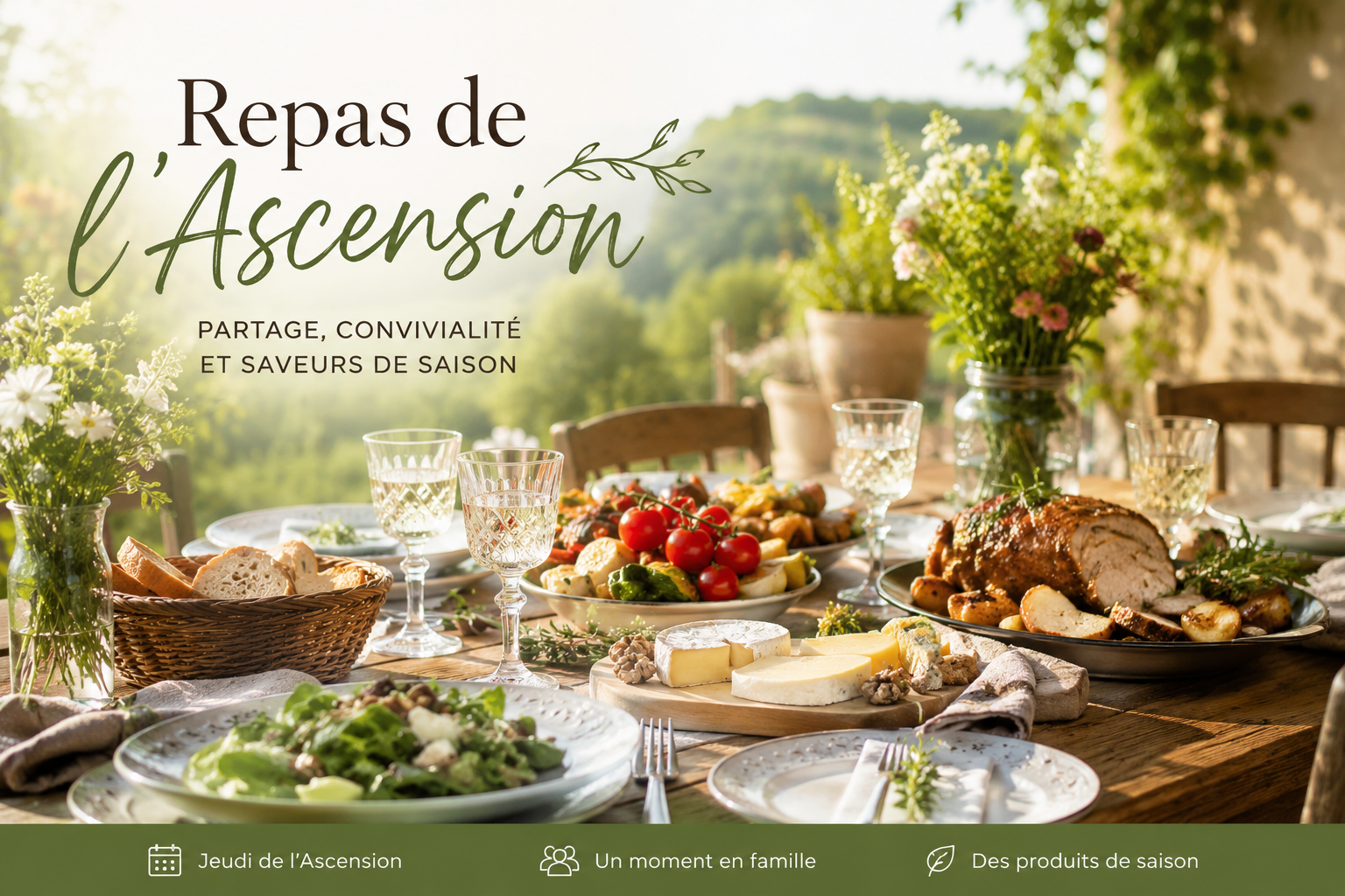 Menu ascension: 5 recettes mettant votre couteau à l'honneur