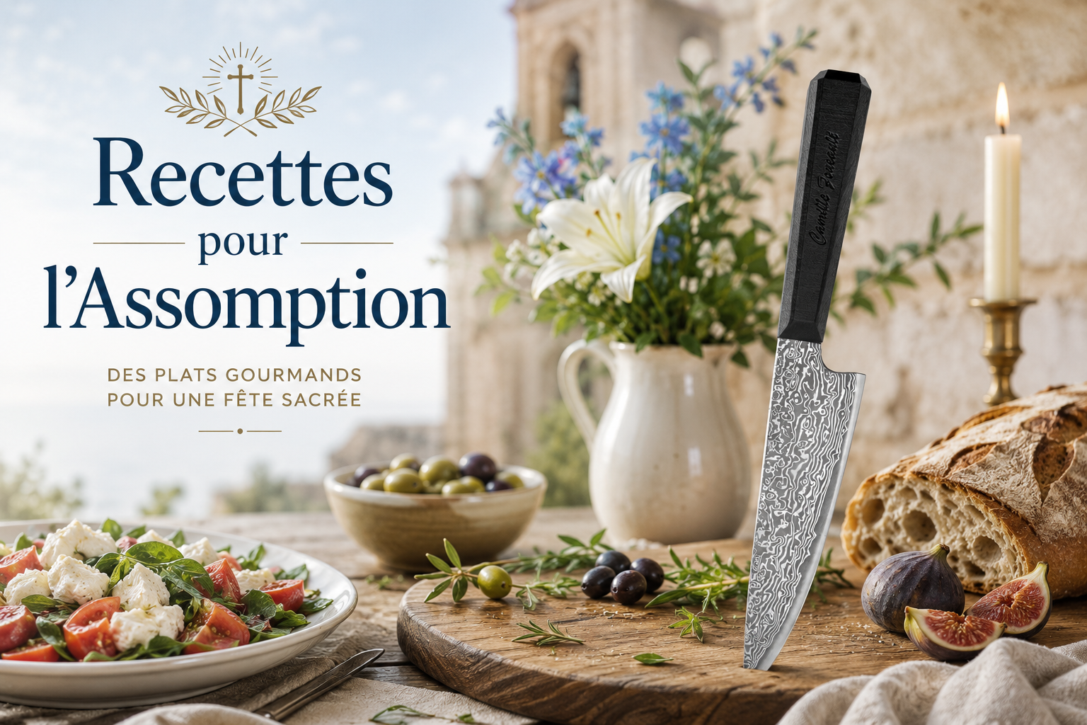 Plats et recettes pour l'Assomption : le menu du 15 août