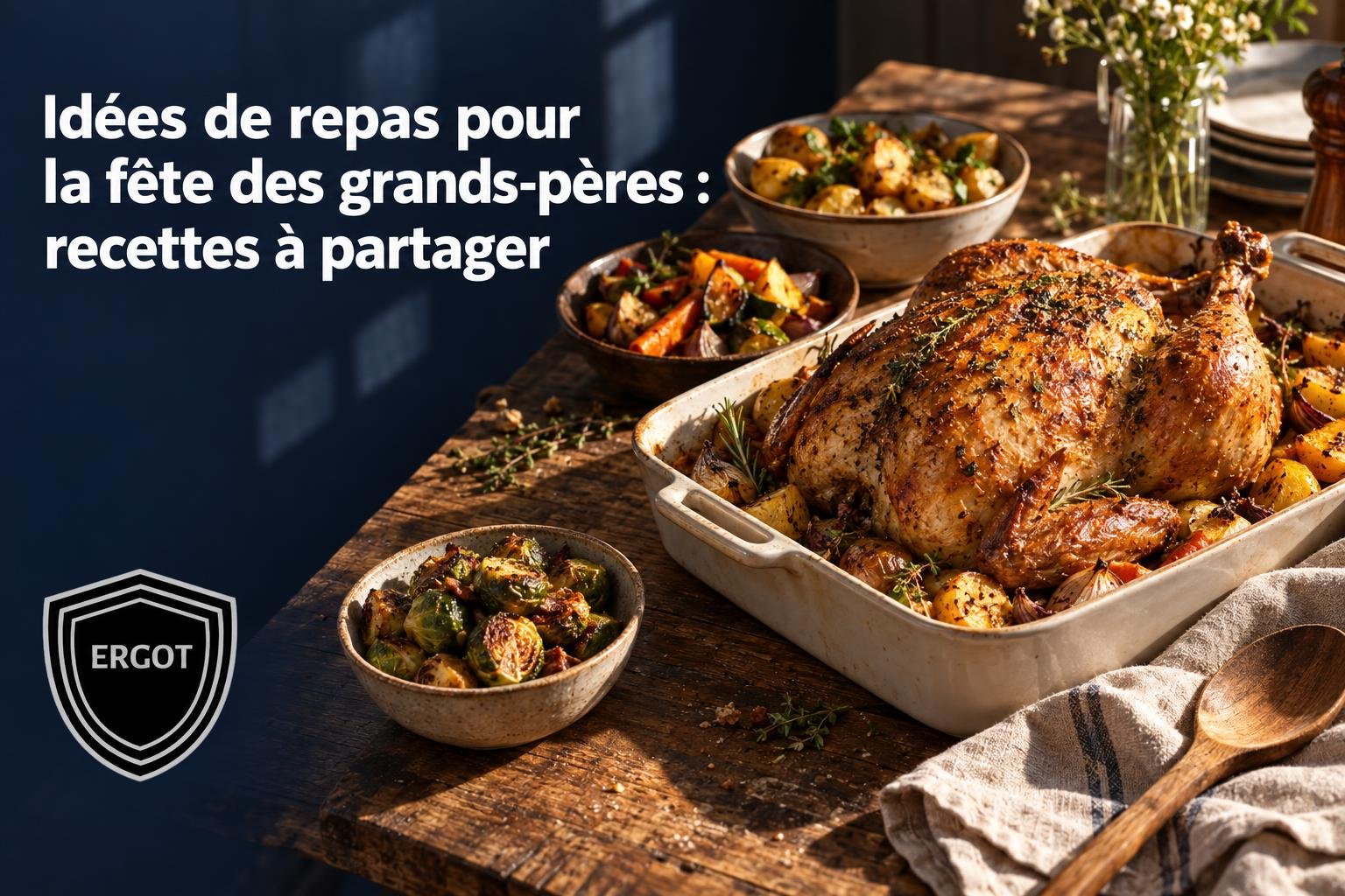 Idées de repas pour la fête des grands-pères : recettes à partager