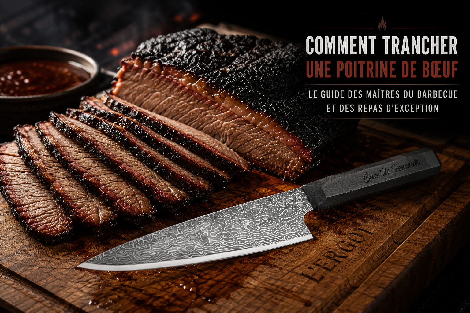 Comment trancher une poitrine de boeuf