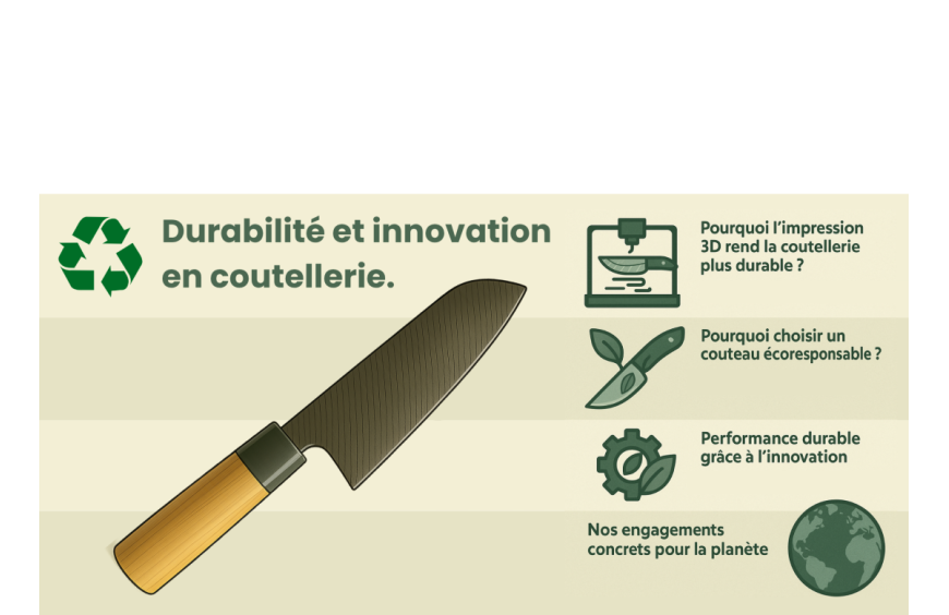 Notre Engagement : Durabilité et Innovation en Coutellerie